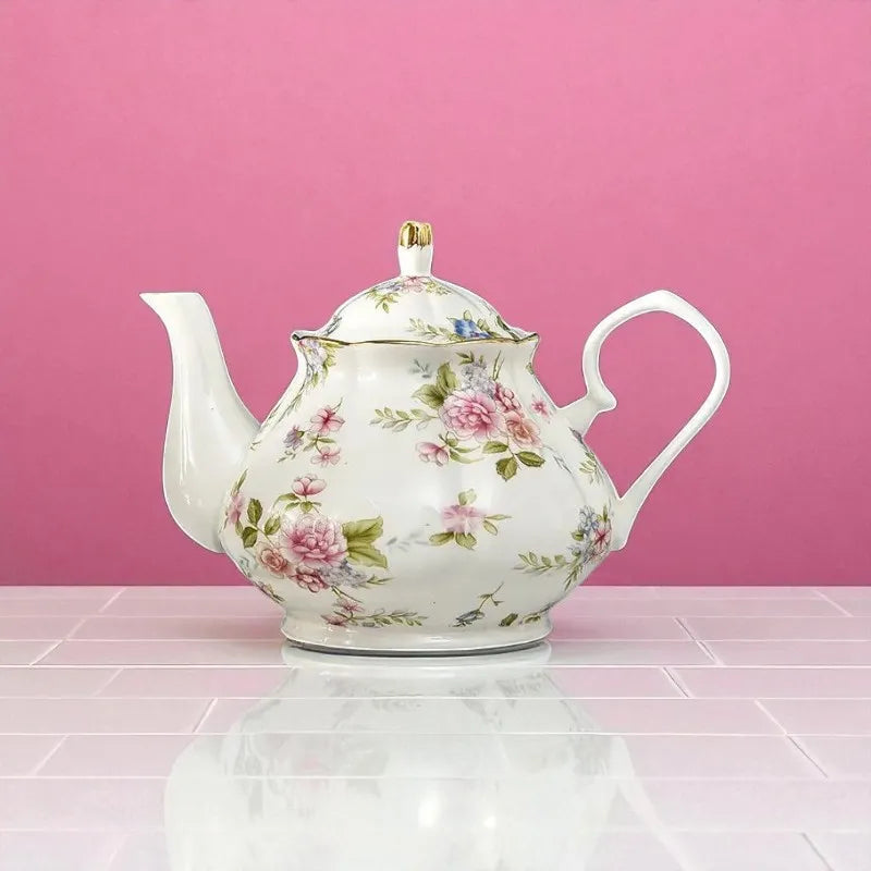 Théière en porcelaine 400ML – Résistante à la chaleur