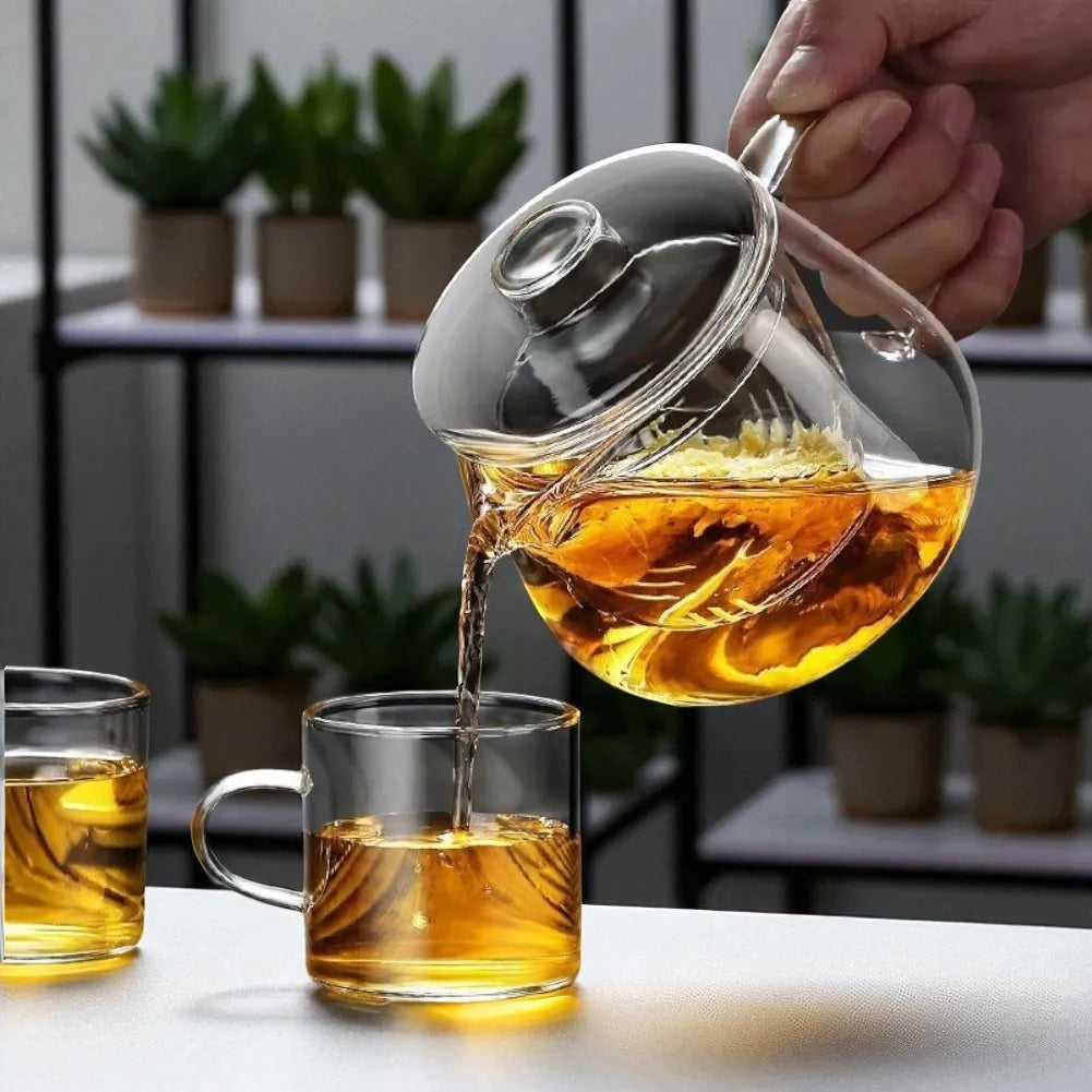 Théière en verre 600ML avec filtre