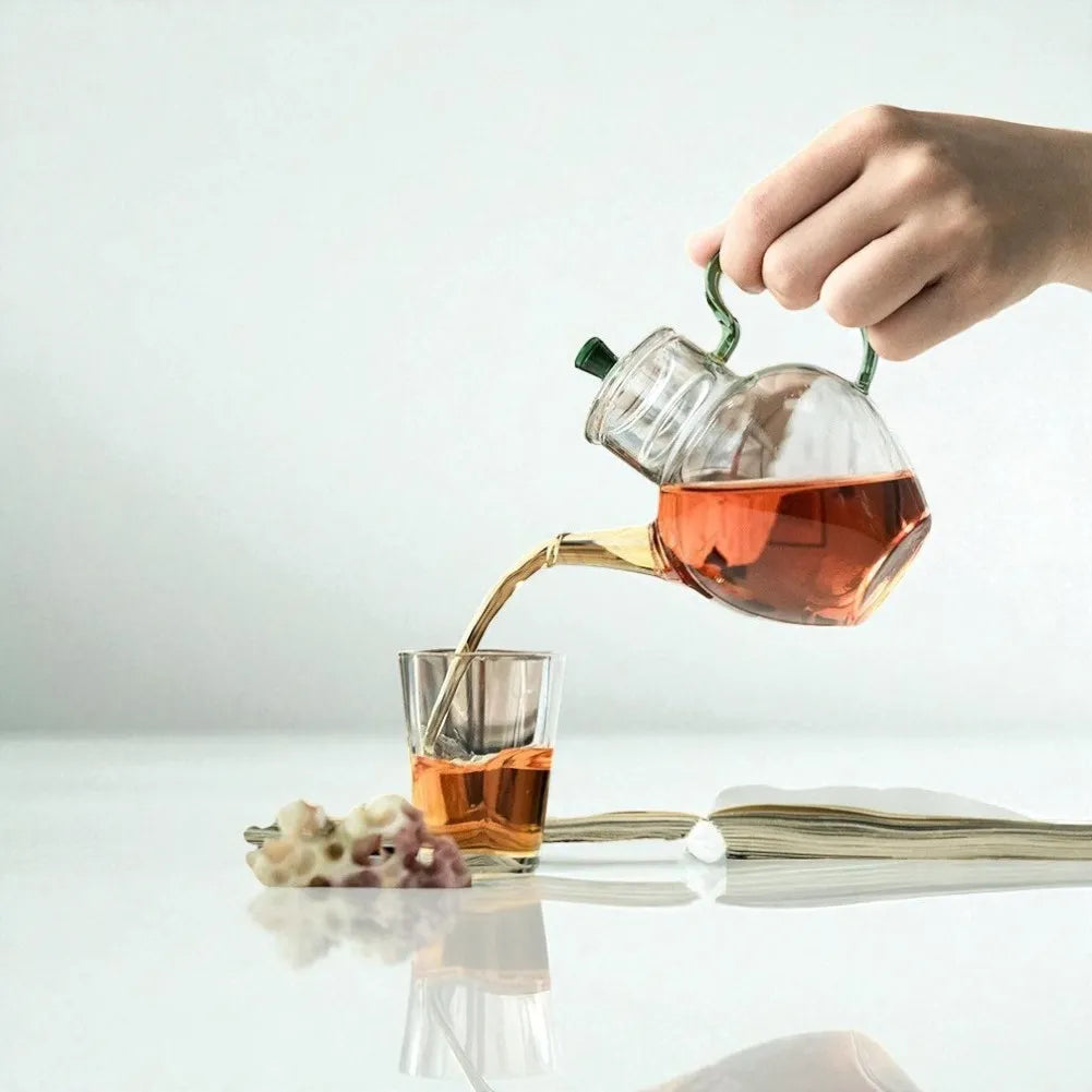 Théière en verre avec séparateur pour infusion 300ML