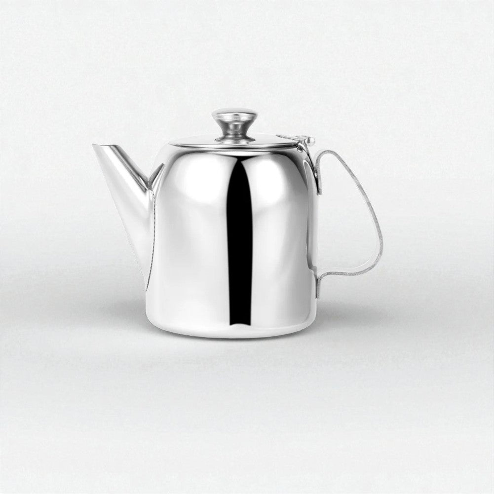 Théière en acier inoxydable 1L avec infuseur – Pour thé et bouillon