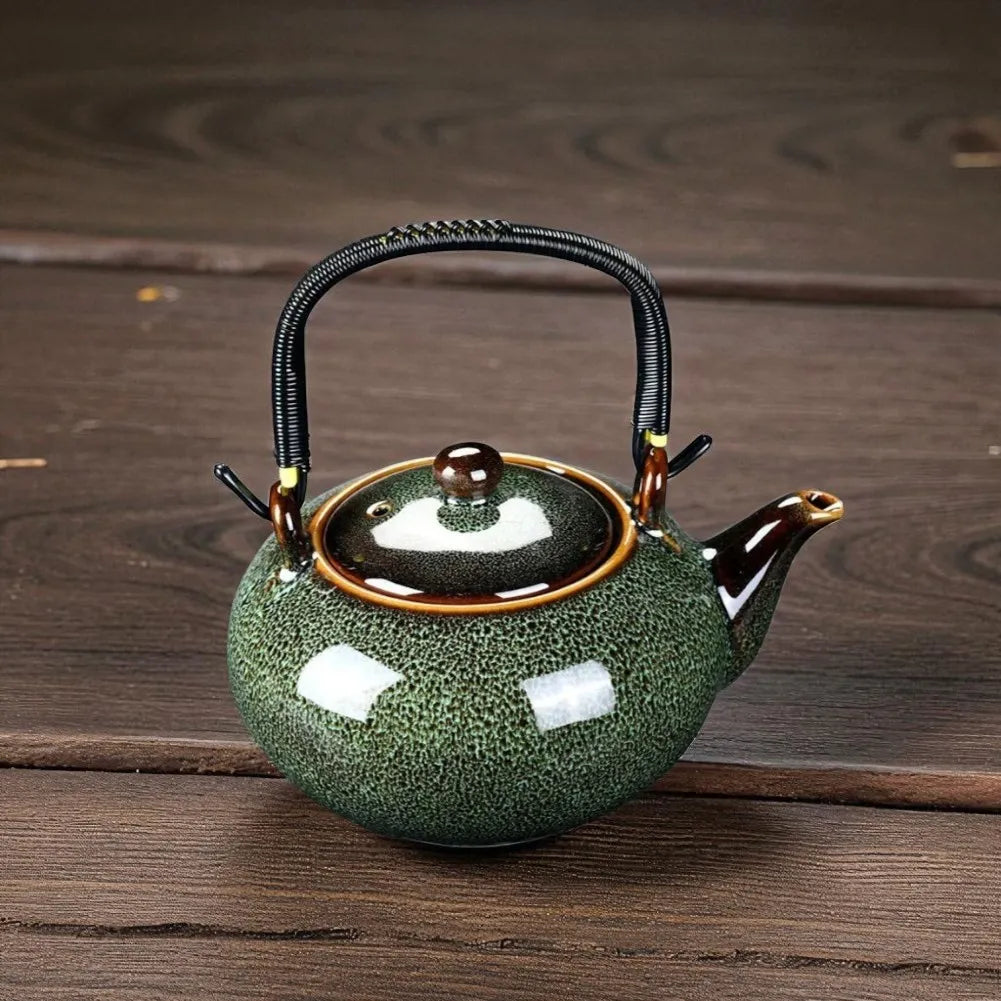 Théière en céramique 700 ml – Grande capacité avec infuseur