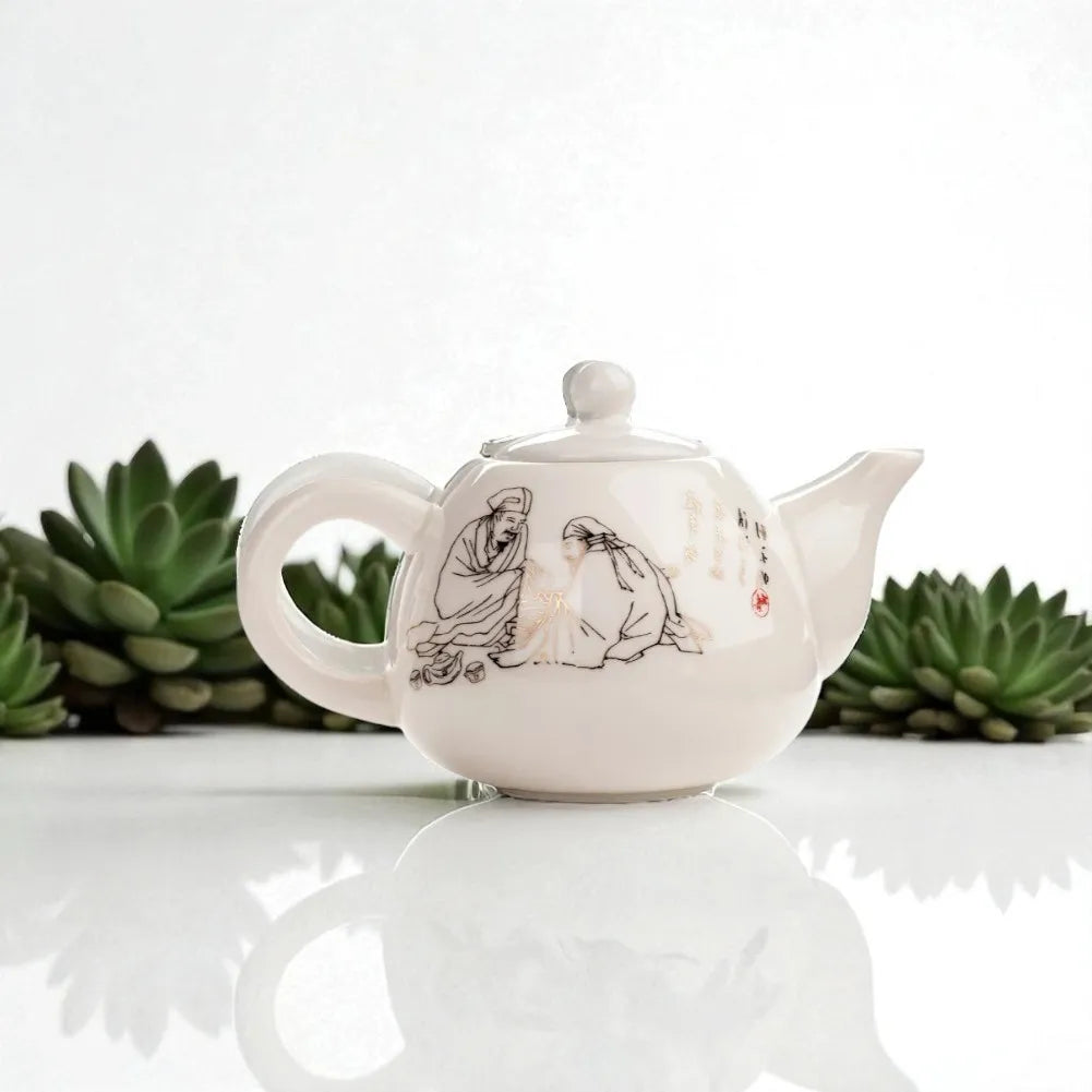 Théière en céramique traditionnelle 200ML – Pour thé et infusion