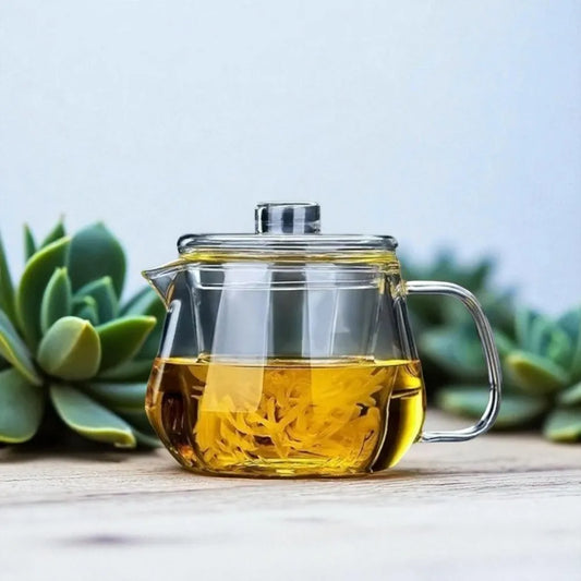 Théière en verre 600ML avec filtre