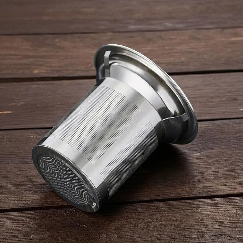 Théière en verre avec infuseur en acier inoxydable 550ML