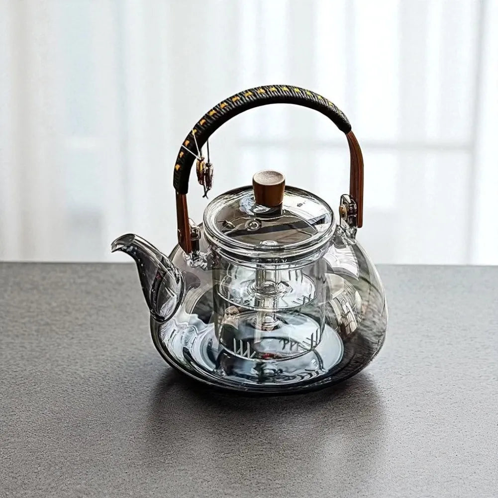Théière en verre pour infusion et ébullition - 950ML