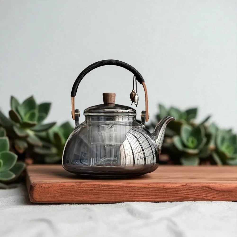 Théière en verre pour infusion et ébullition - 950ML