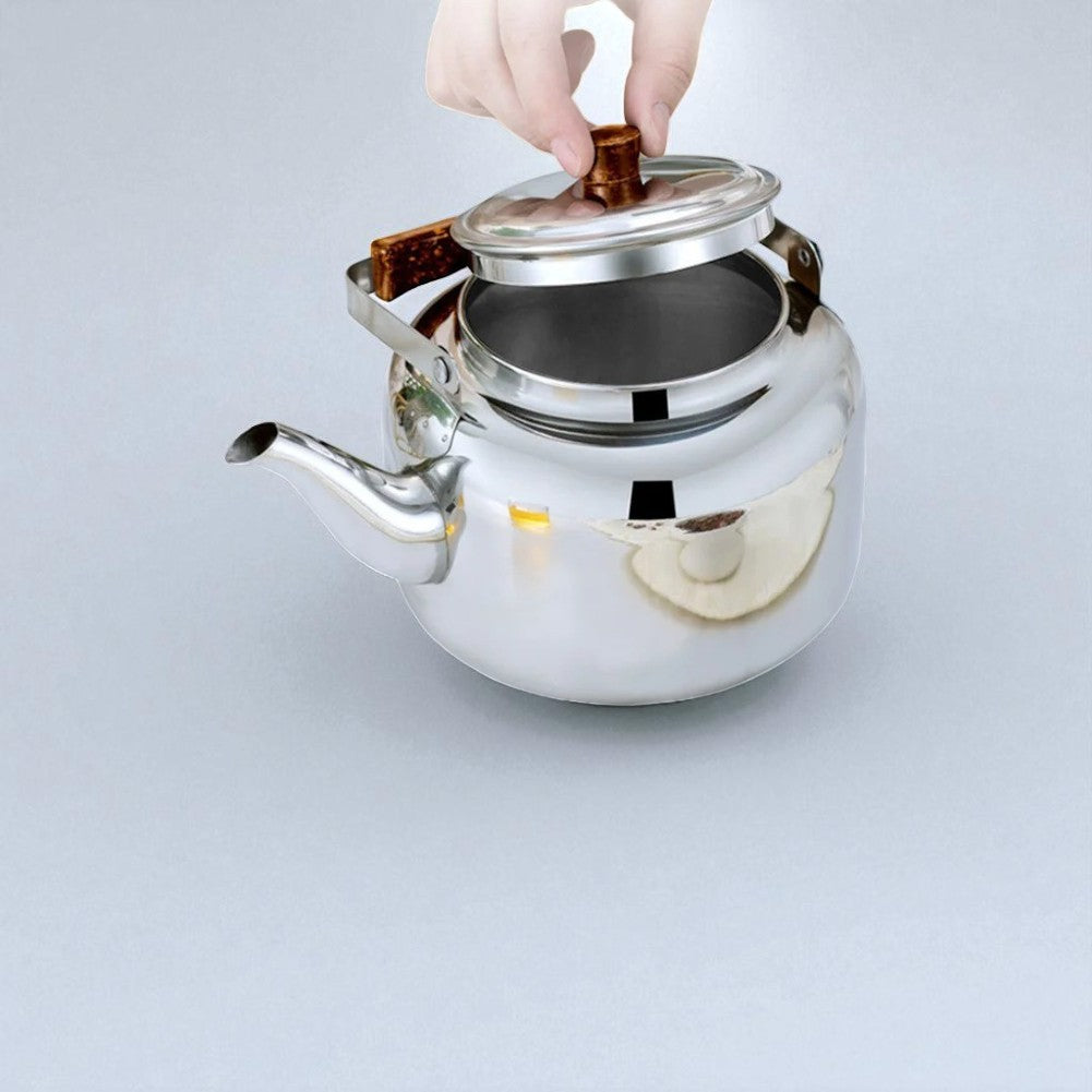 Théière en acier inoxydable 1L – Bouilloire pour thé et café