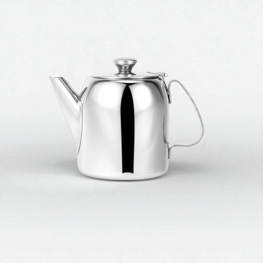 Théière en acier inoxydable 1L avec infuseur – Pour thé et bouillon